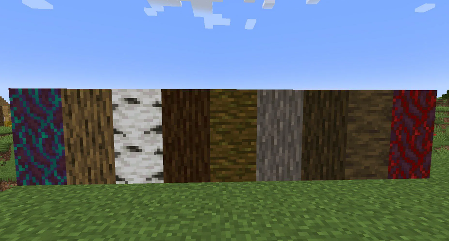 Minecraft: All kinds of  Wooden Boards and Where to Find Them